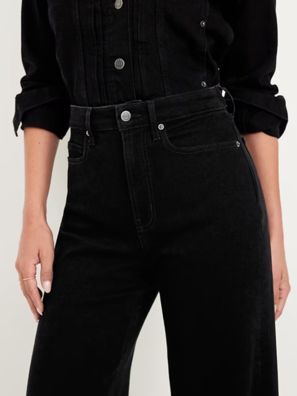 Extra High-Waisted Super Wide-Leg Jeans